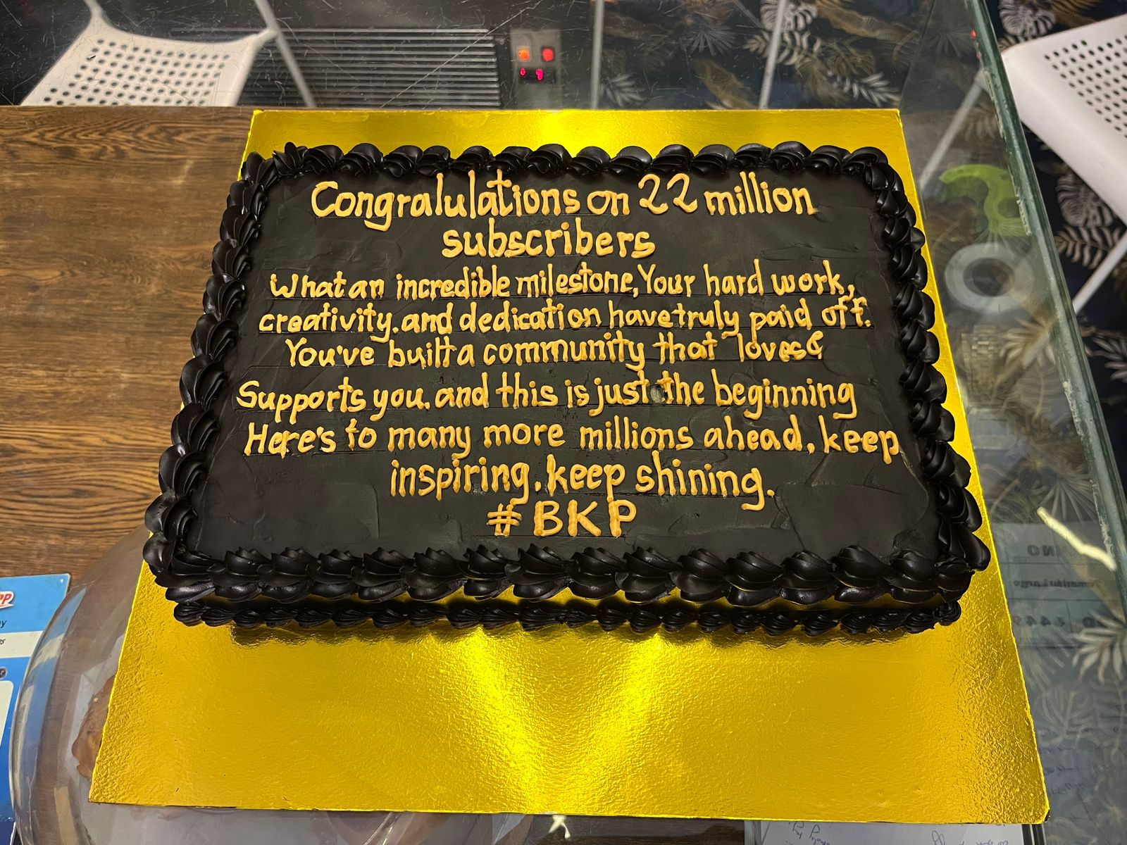Custom Message Cake 5kg