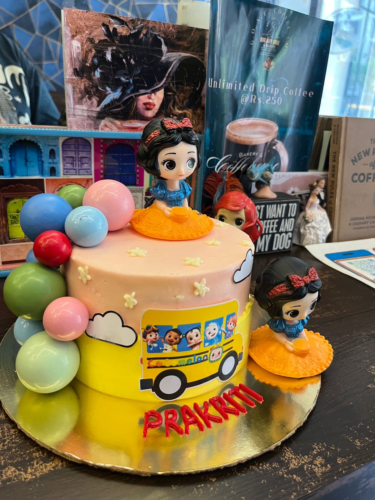 Doll Themed Birthday Cake 1/2kg