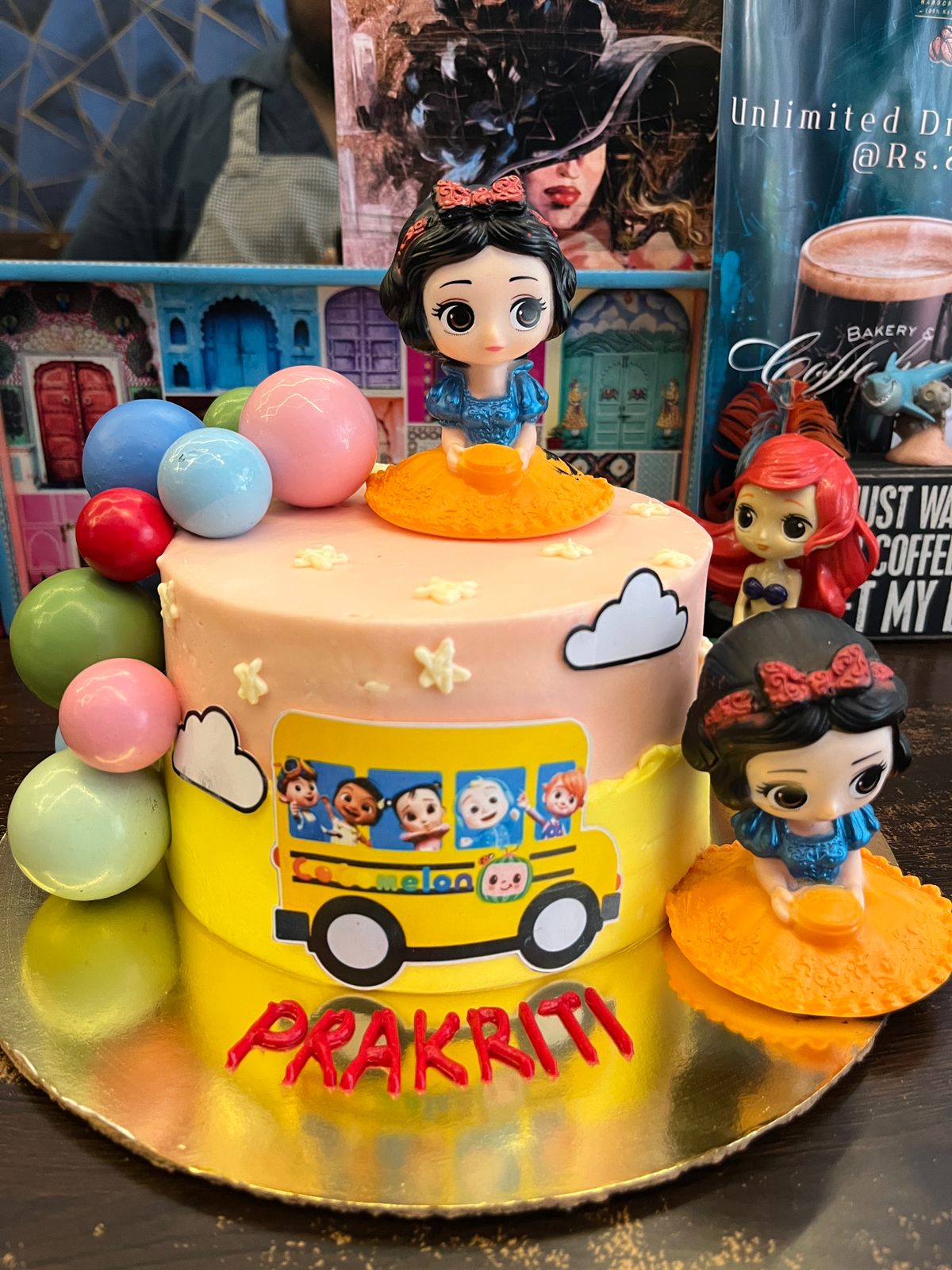 Doll Themed Birthday Cake 1/2kg