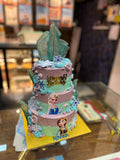 Elsa and Anna Frozen themed cake 4kg