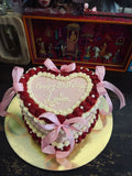 Heart Shaped Birthday cake
