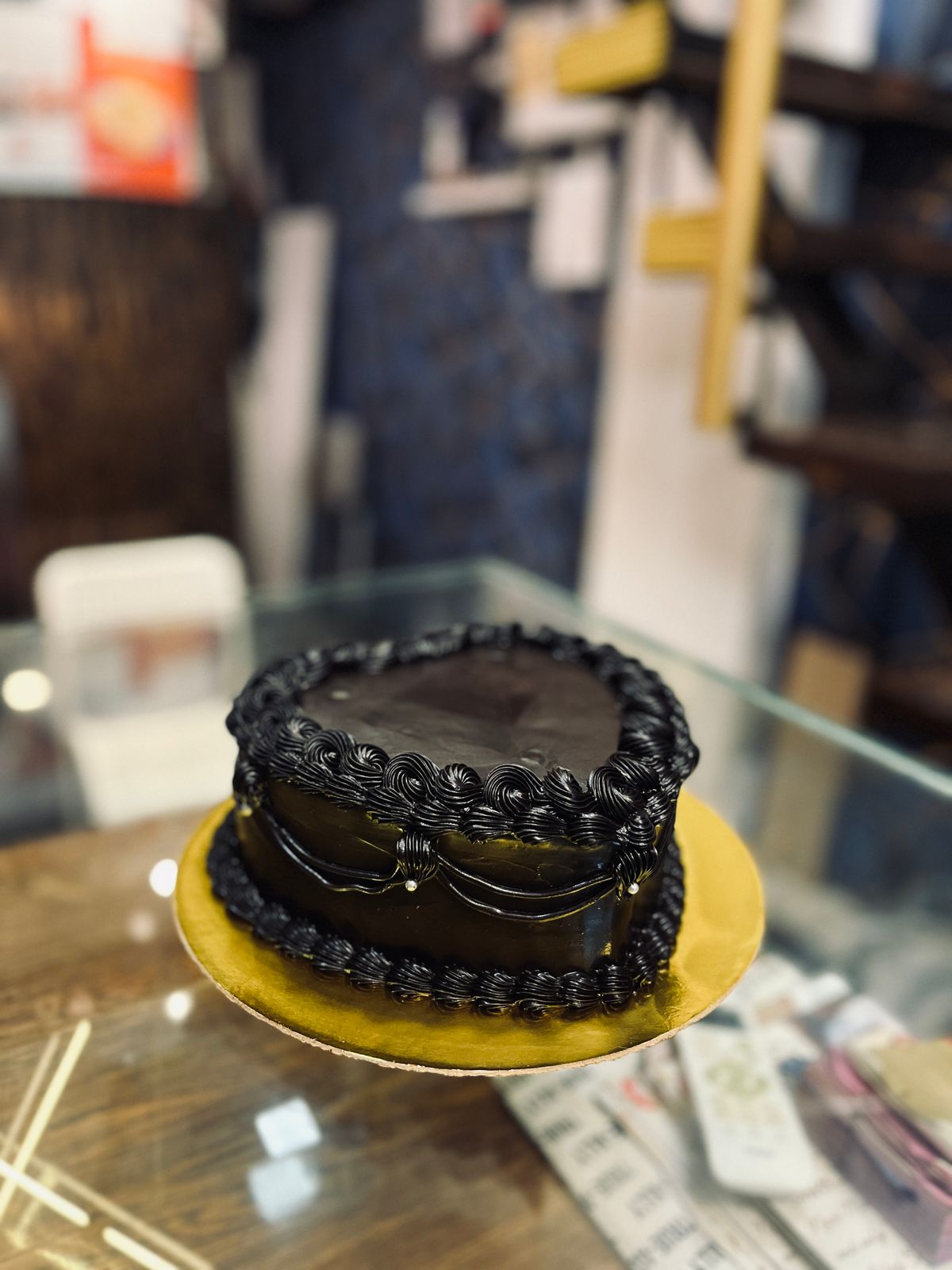 Heart themed Birthday Cake & No Added Sugar