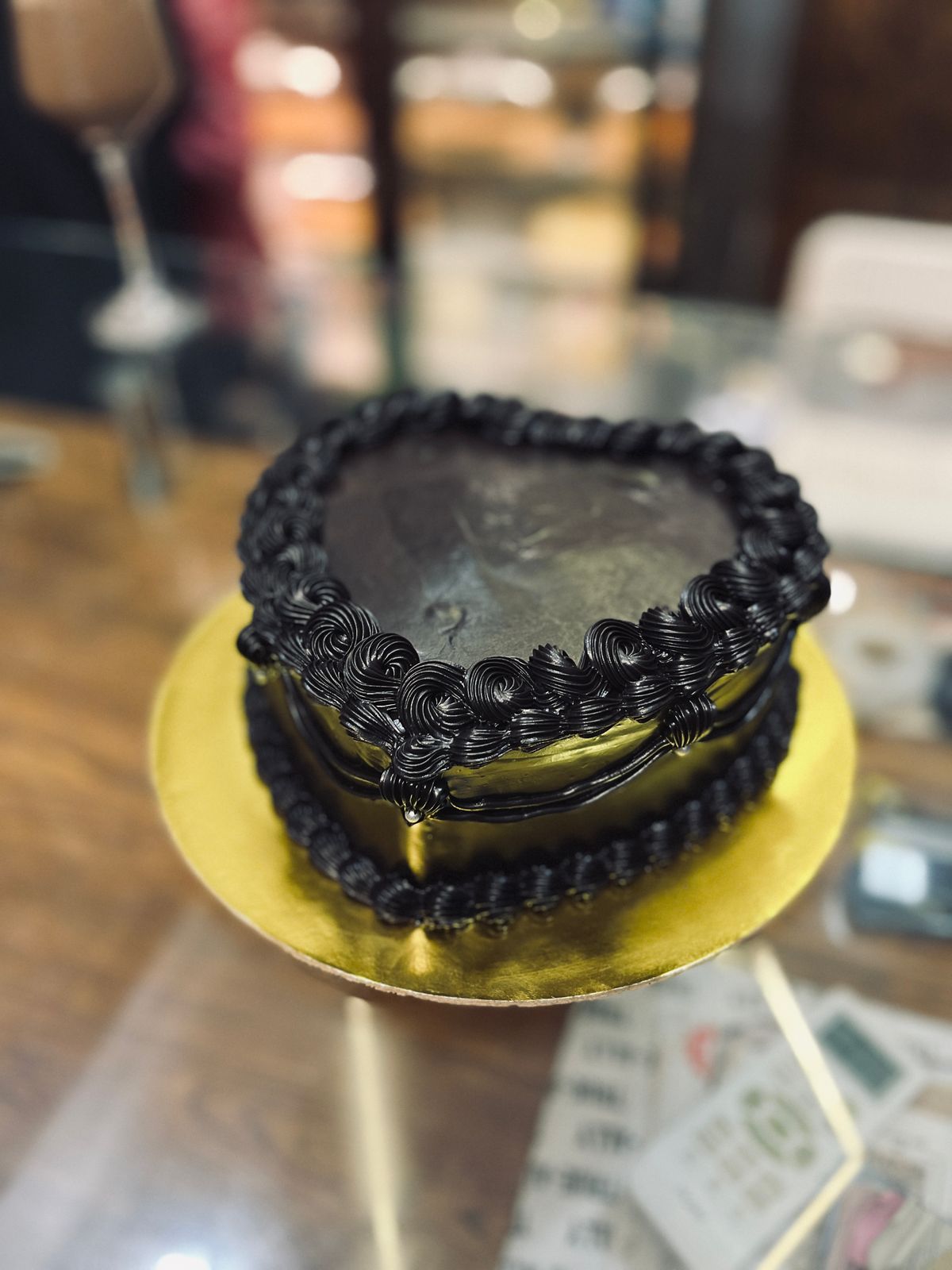 Heart themed Birthday Cake & No Added Sugar