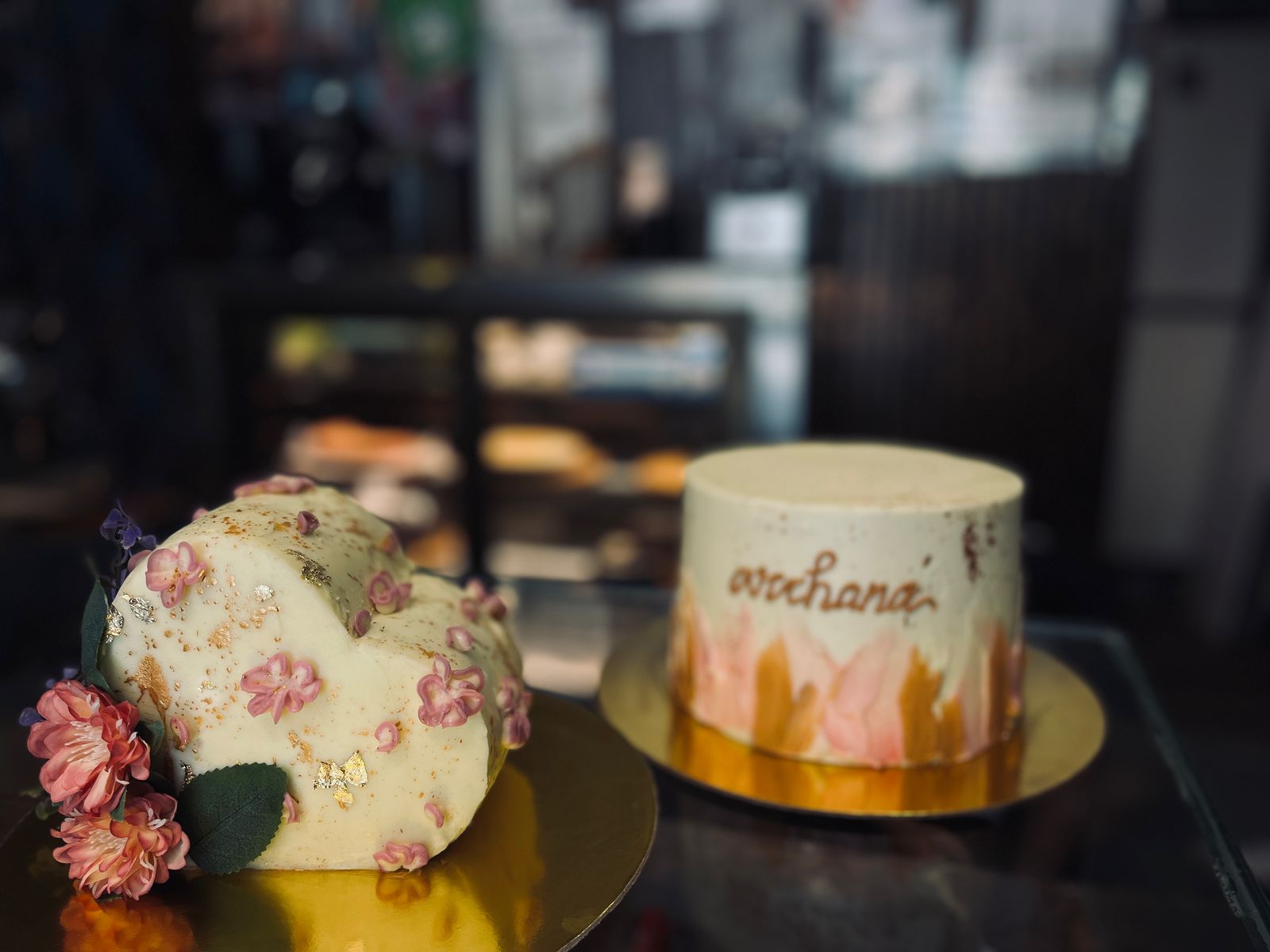 Heart themed Birthday Cake & No Added Sugar