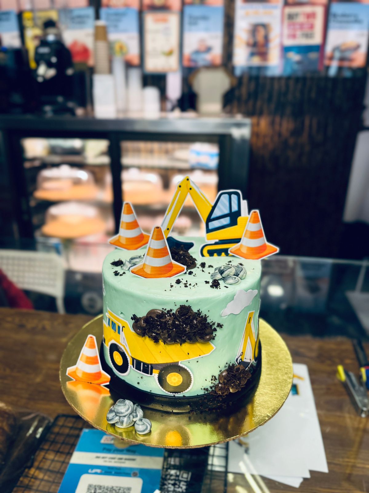 JCB Themed Chocolate Cake 1kg