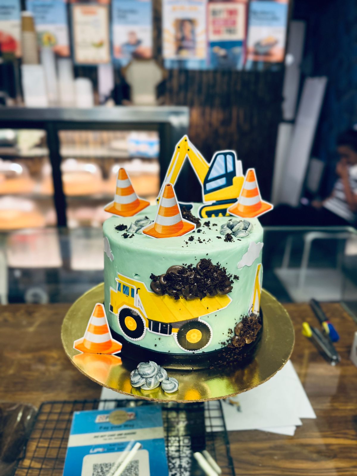 JCB Themed Birthday cake 1kg