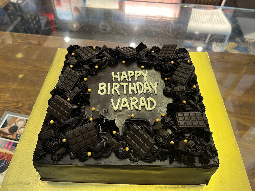 Chocolate Ganache Birthday Cake 1.5kg
