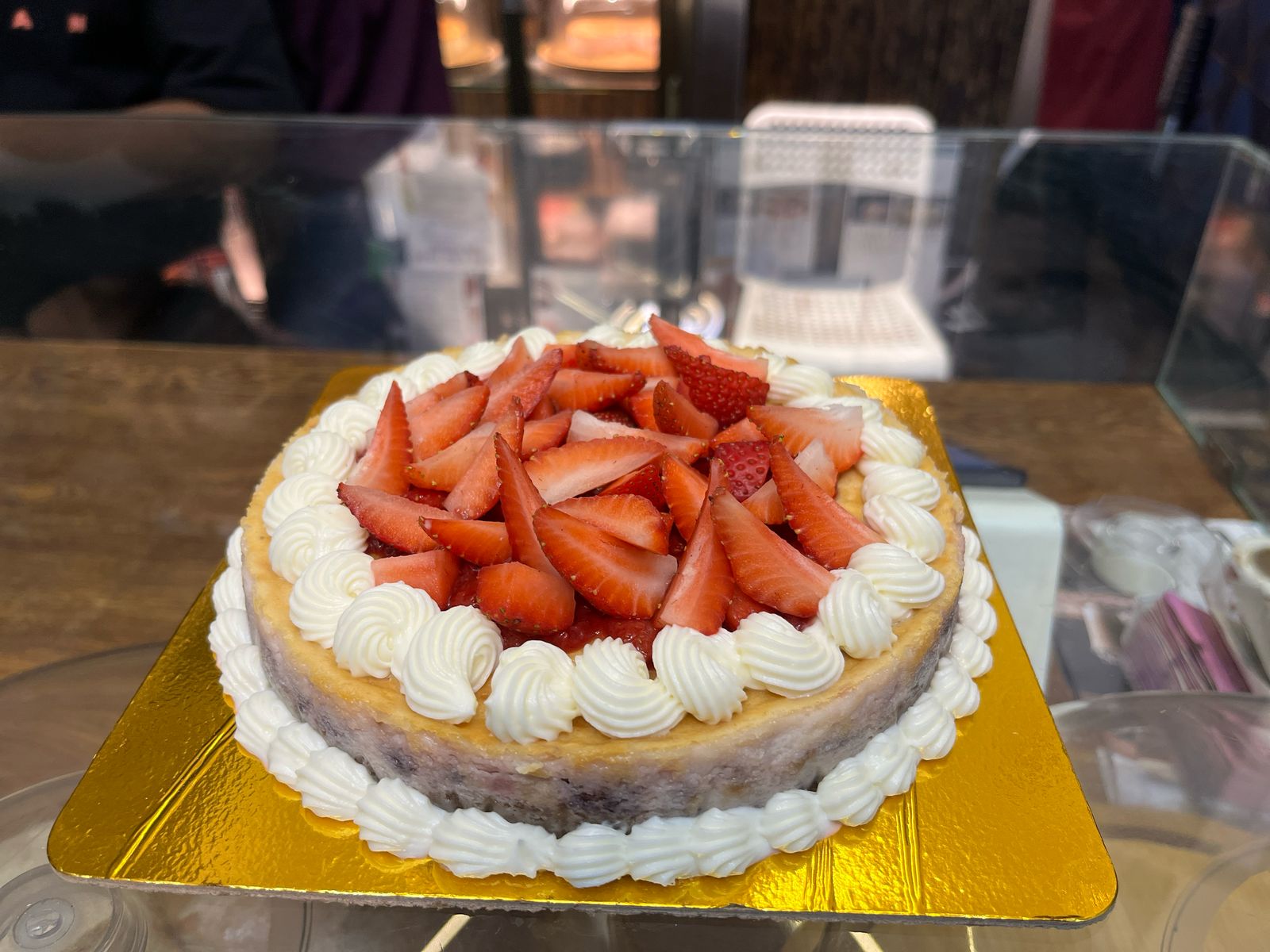 Zero Added Sugar Strawberry Cheesecake 1kg