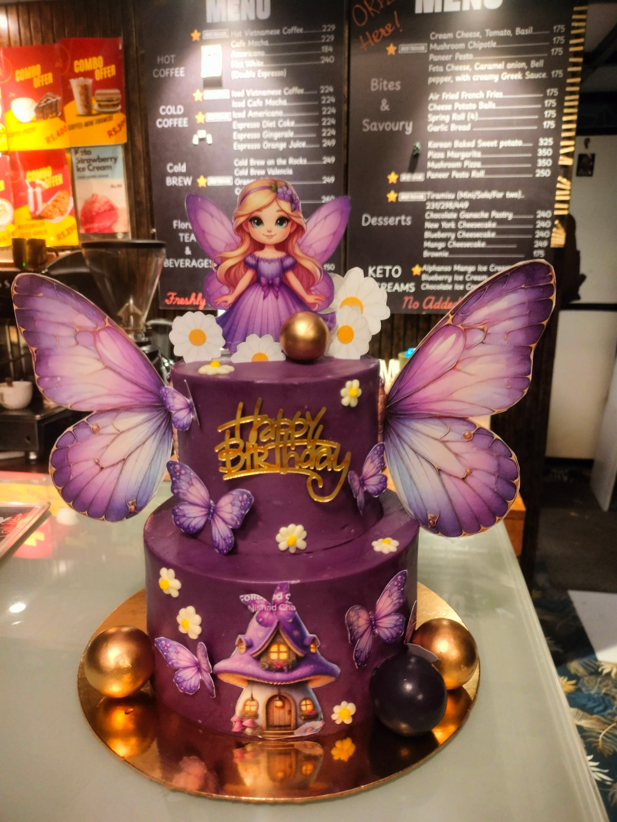 3kg Chocolate Ganache Fairy Theme Cake