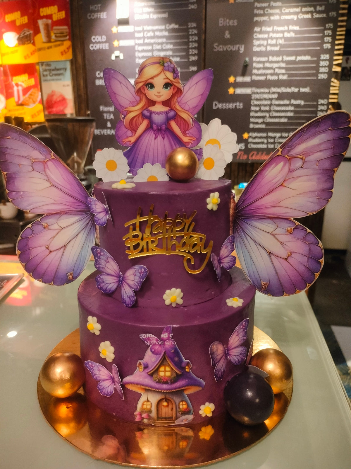 3kg Chocolate Ganache Fairy Theme Cake